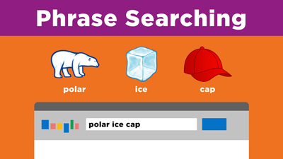 Click here to view the video titled Searching Effectively: Phrase Searching & Truncation